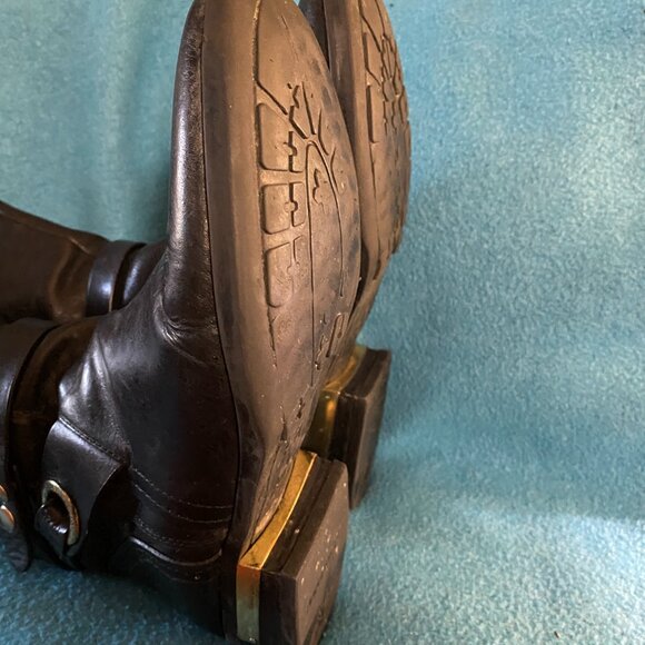 GUC Vince camuto "Prini" Leather Riding Boots~8 1/2M - Picture 4 of 6